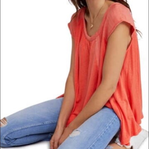 Free People Tops - NWT Free People Keep It Casual Tee